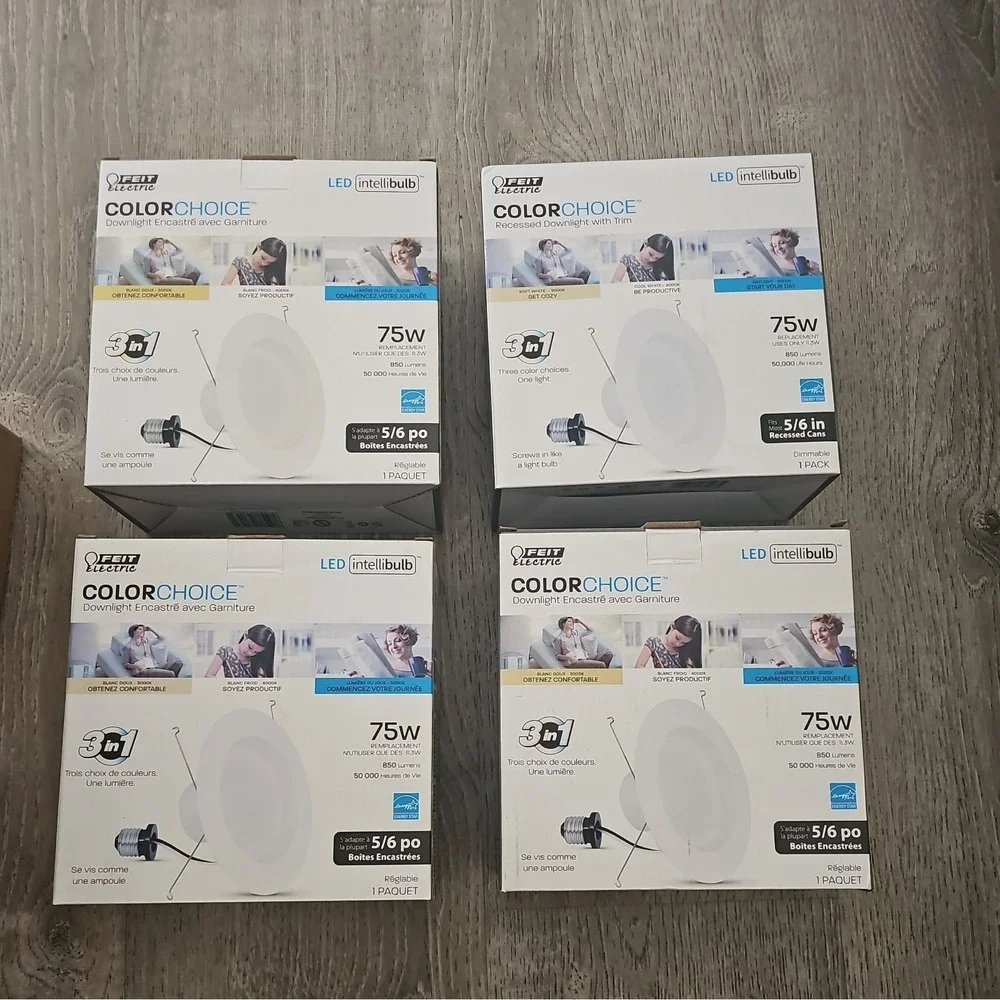 Feit LED Recessed Retrofit Lights LEDR56/927CA (4 pack)‎